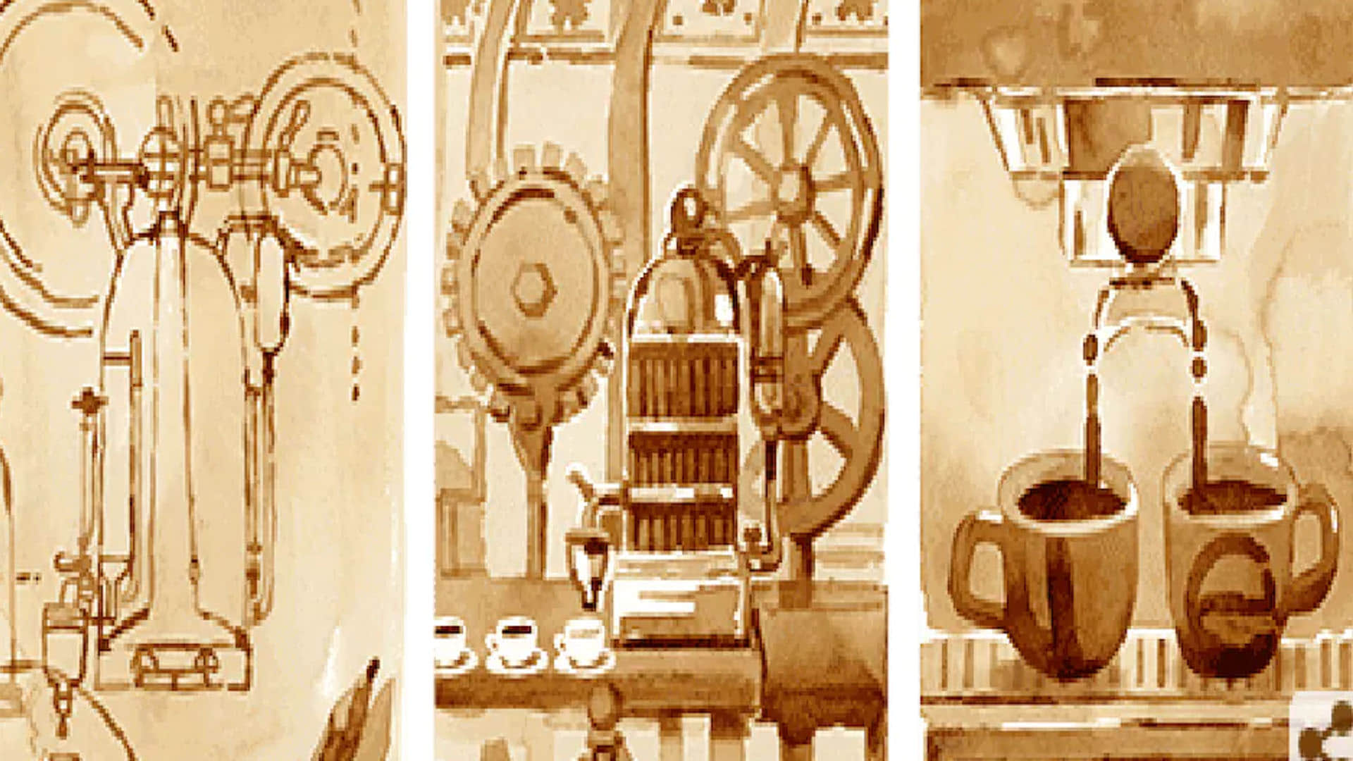 Google Doodle Celebrates Angelo Moriondo Birth Anniversary Today Inventor Espresso Machine Know Details