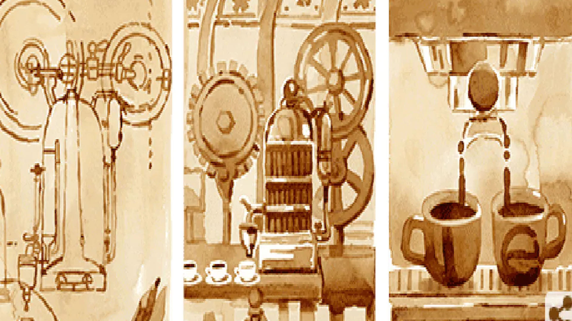 Google Doodle Celebrates Angelo Moriondo Birth Anniversary Today Inventor Espresso Machine Know Details