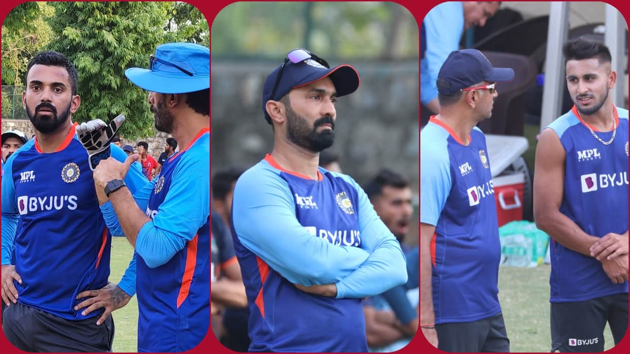 IND vs SA: Competition between Umran Malik and Arshdeep Singh for place in the playing-11, Coach Dravid was seen spending time with Indian Fast bowlers