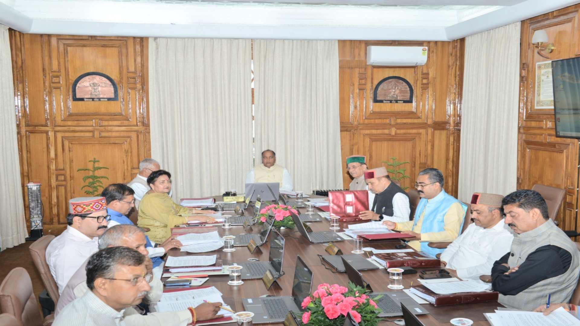 himachal cabinet meeting decisions today: Approval to fill more than 200 posts,   Drone policy also approved
