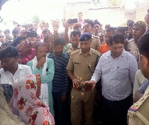 Relatives adamant on demanding compensation and action by keeping the dead body outside the house