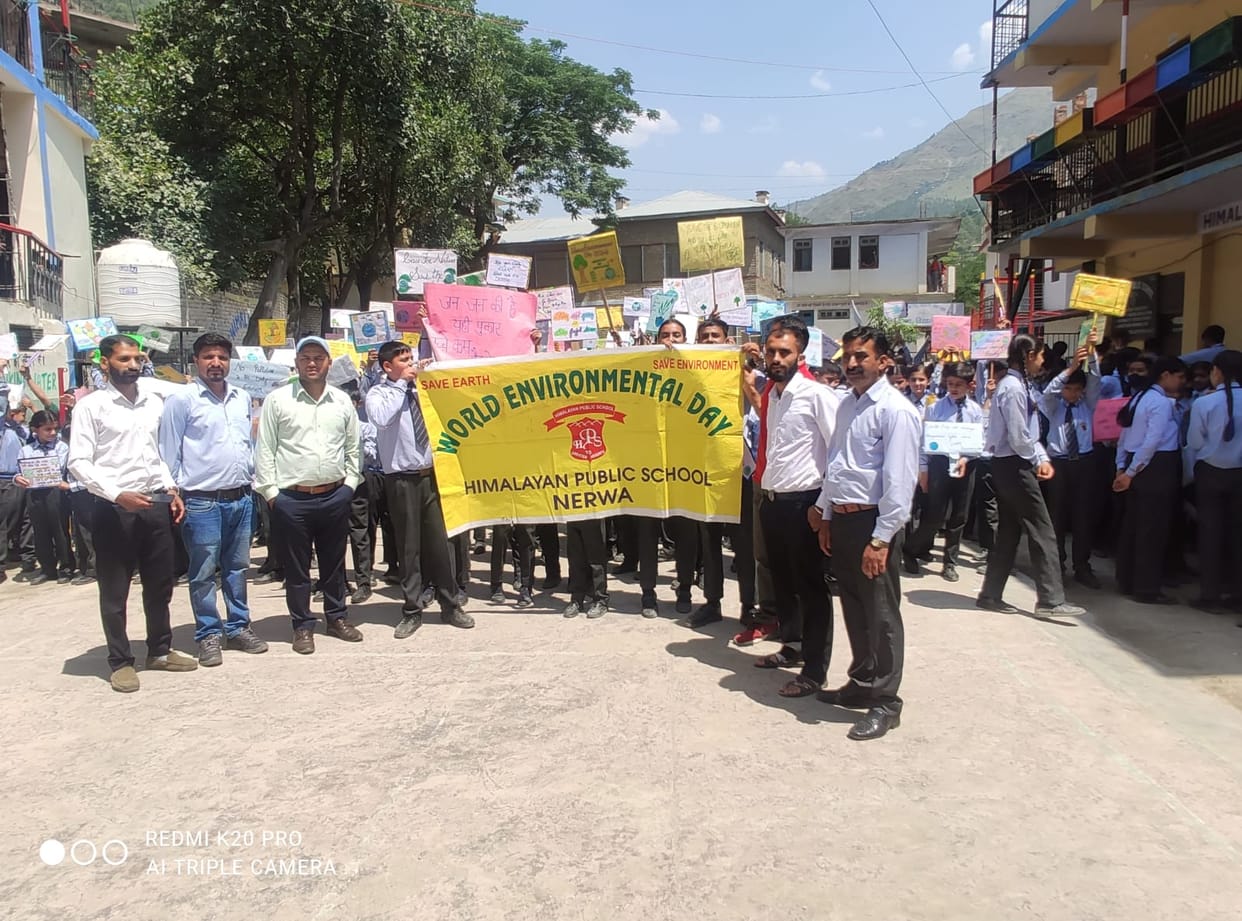 student orgnised rally in nerwa