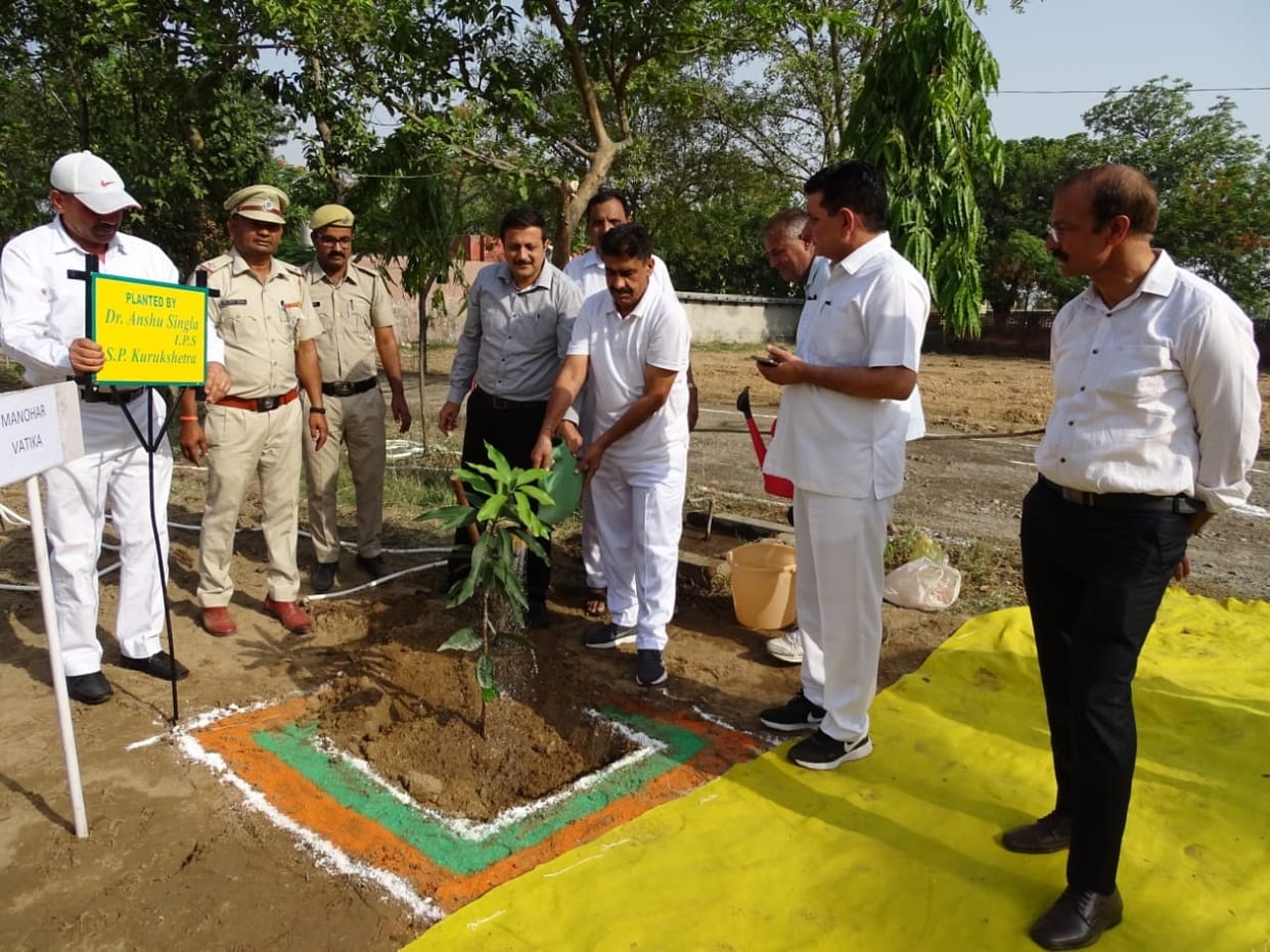 Trees adorn the earth, this is the basis of our life, Kurukshetra