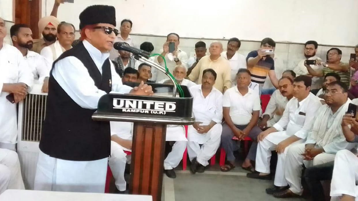 Azam in Rampur: SP leader Azam Khan said The jail in which we were lodged is called suicide prison