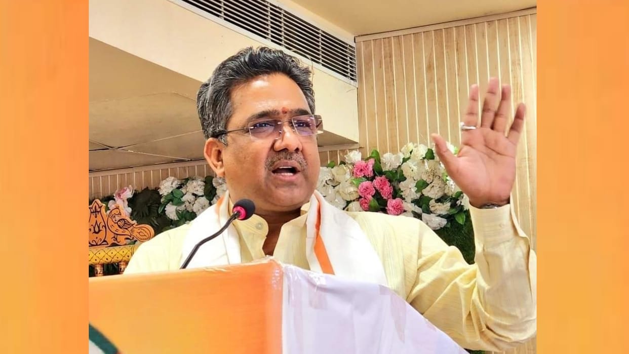 BJP leader Sunil Bansal addressed leaders in Lucknow for Loksabha election 2024.