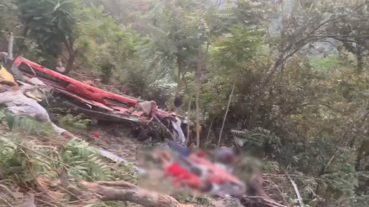 Uttarakhand Bus Accident Update screams of the pilgrims had stopped before help arrived