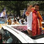 आप प्रत्याशी दुर्गेश पाठक
