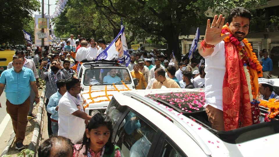 rajendra nagar vidhan sabha bypolls nomination process over 27 candidates in contest