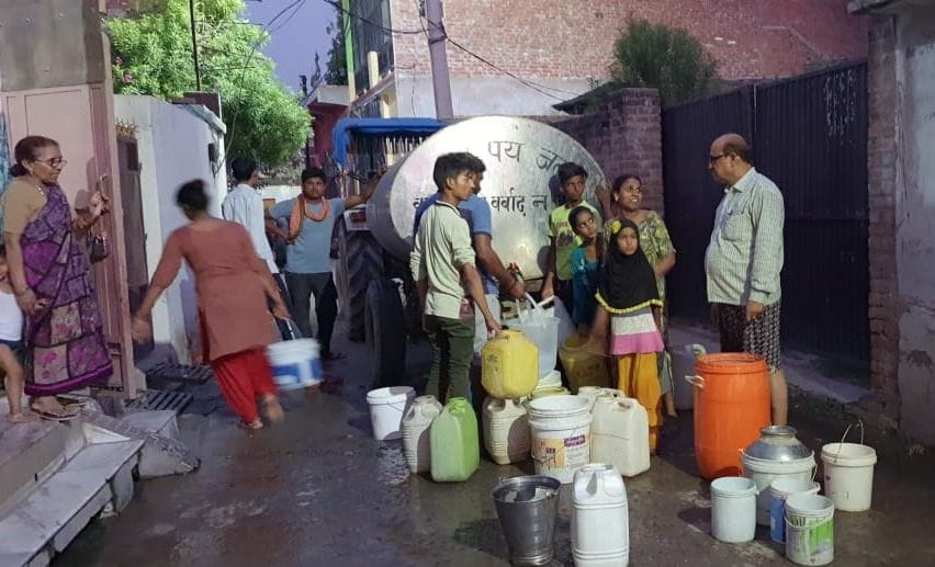 Wah Ri arrangement : Water crisis since 13 days