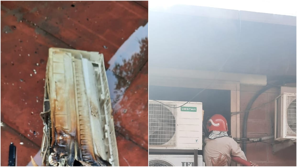 Fire broke out at bank inside Supreme Court premises