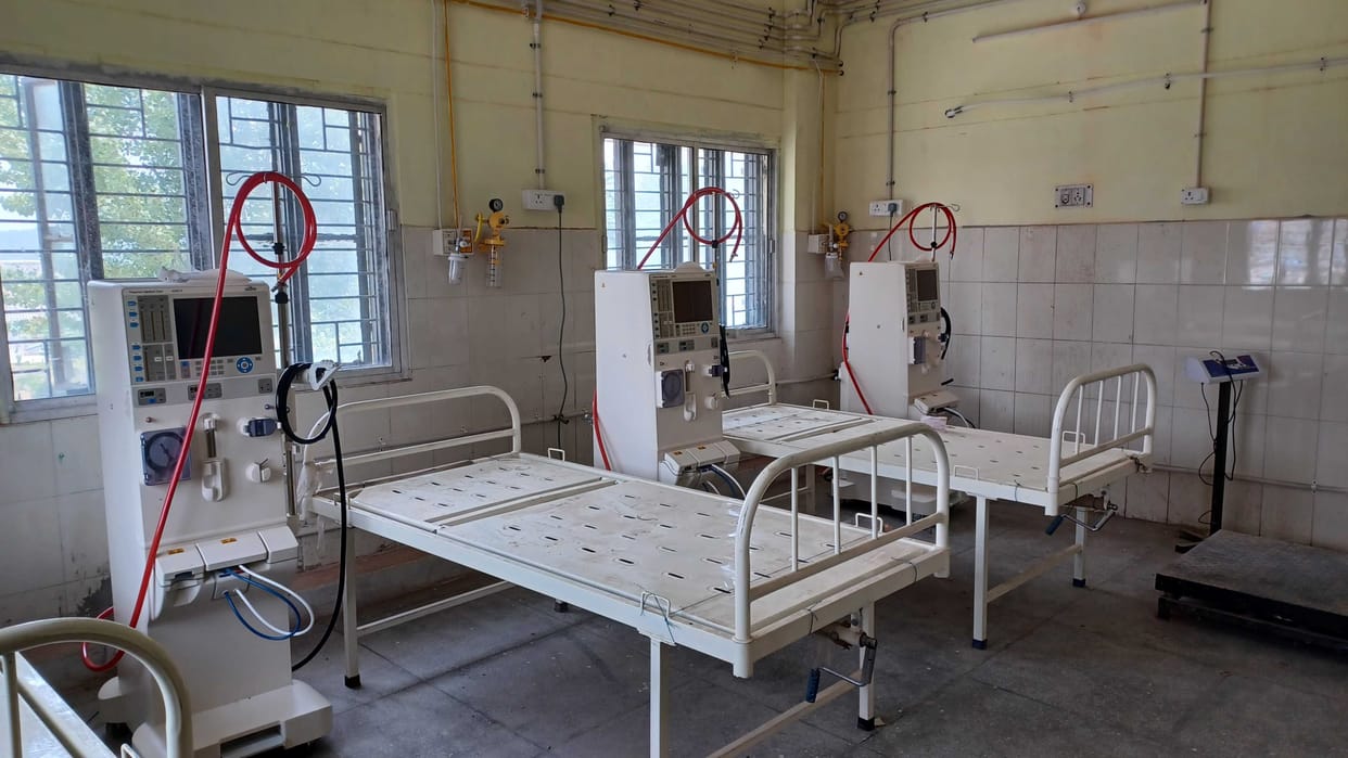 Dylisis In Champawat Hospital