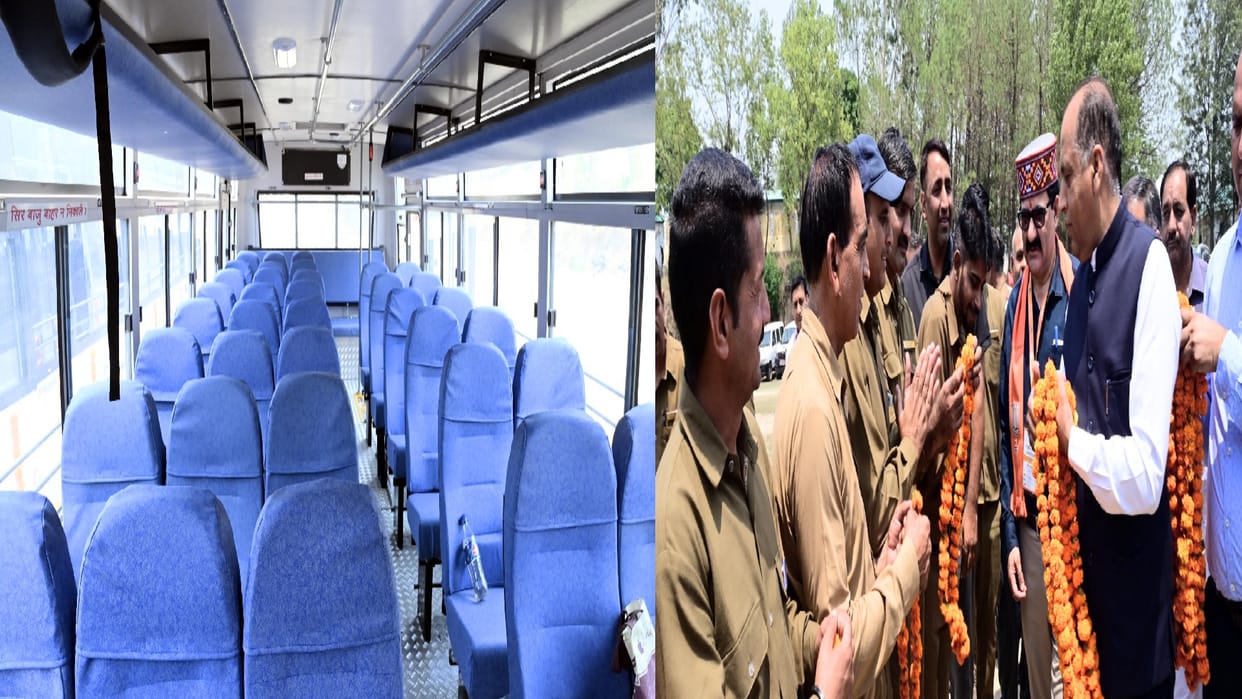 16 new buses included in HRTC fleet, CM jairam leaves