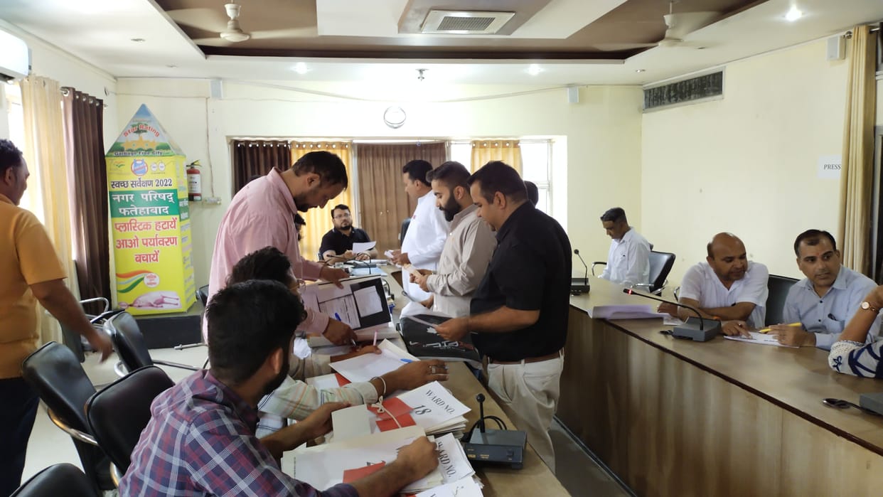 12 candidates of chairman and 100 candidates of councilor are in the fray