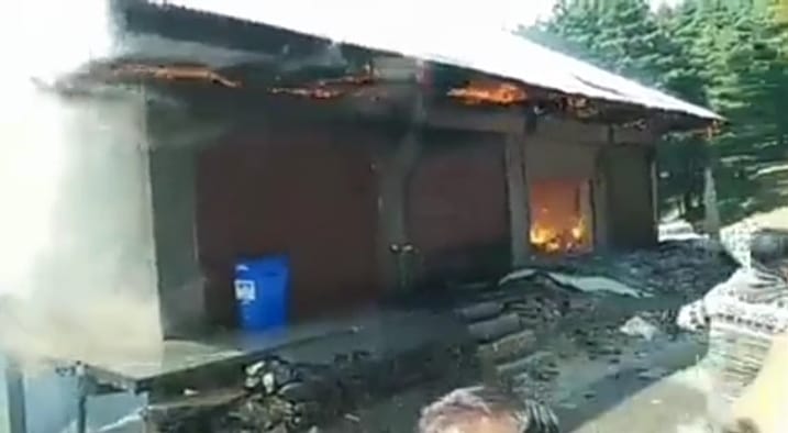 fire inccident in kakradhar nerwa