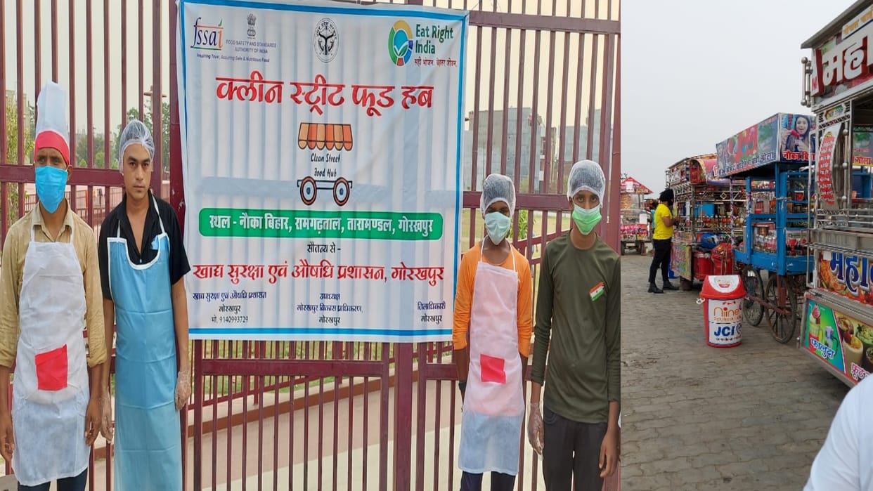 Naya Savera Road will become cleanest street food hub of Gorakhpur city