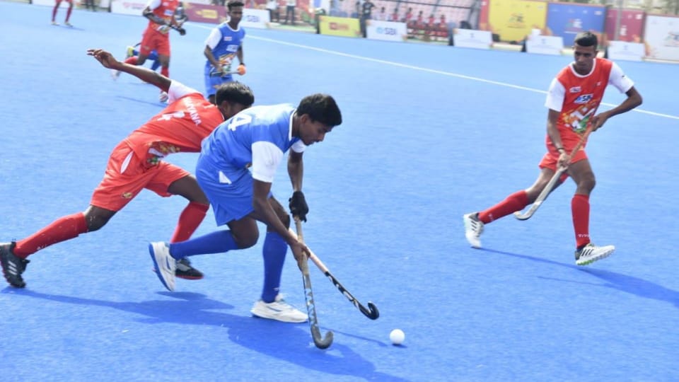 Uttar Pradesh defeated Punjab in men's hockey league matches in Khelo India Youth Games-2021