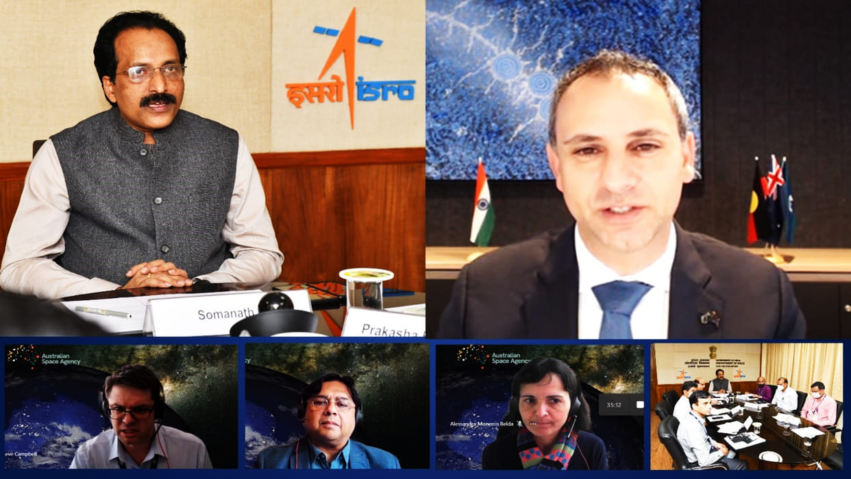 isro Indian Australian space agencies eye potential areas of working together