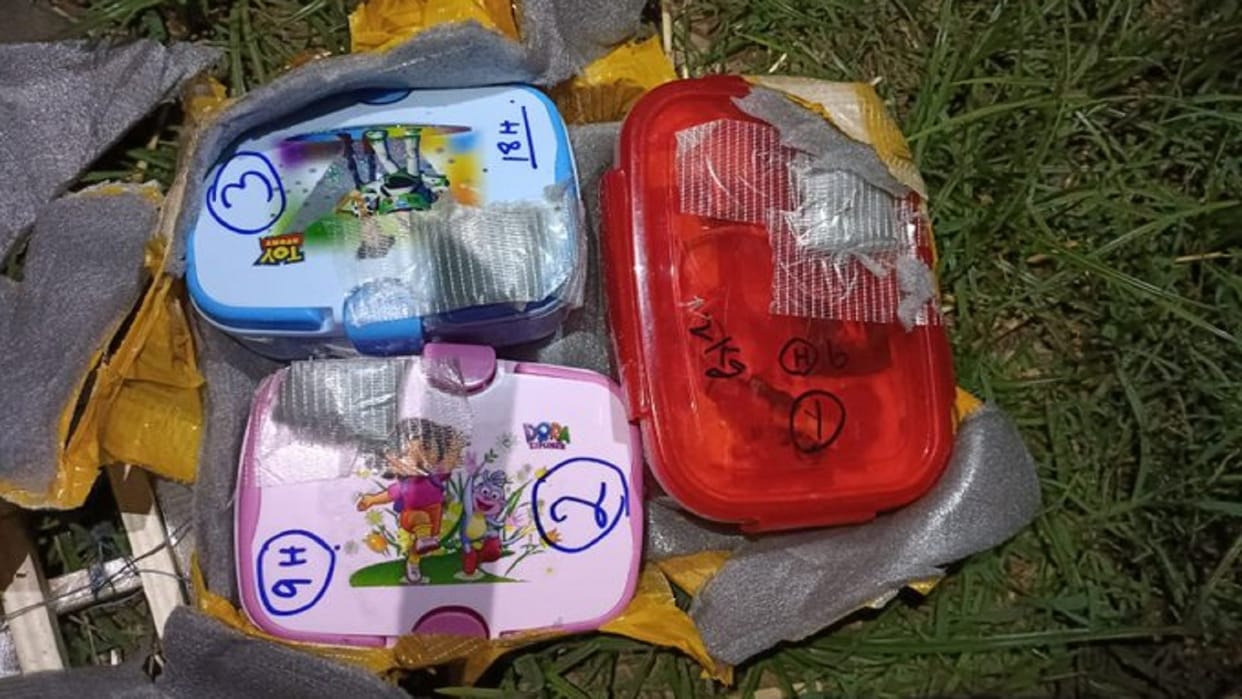 Sticky bombs were sent in tiffin box to attract children in Kanachak