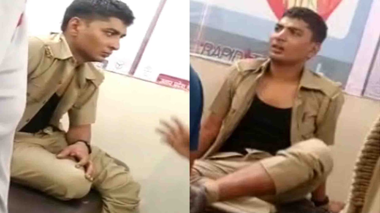 Fatehpur: Shopkeeper beat up PAC jawan
