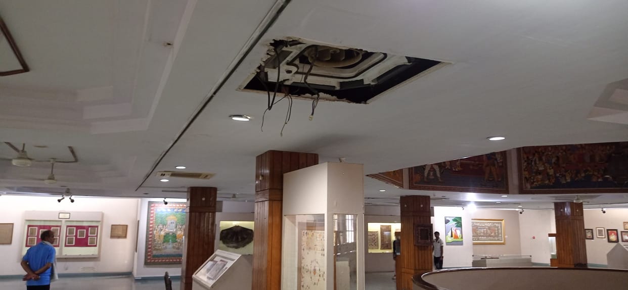 The condition of Shri Krishna Museum is disappointing tourists