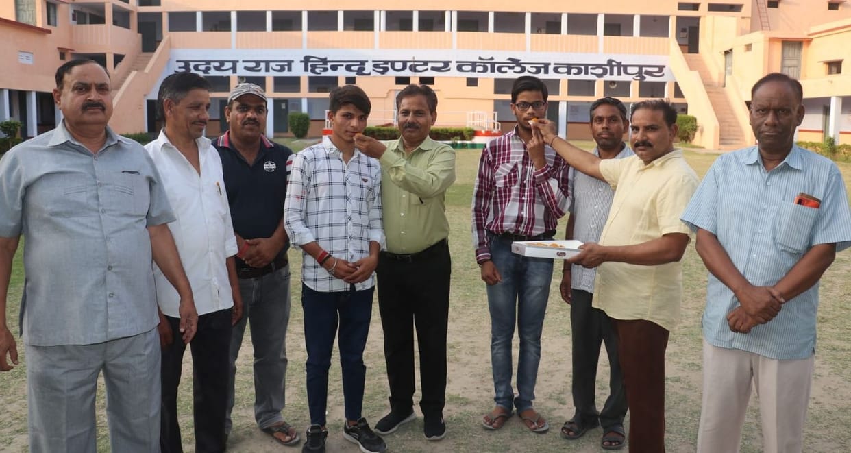Vivek got fourth rank.