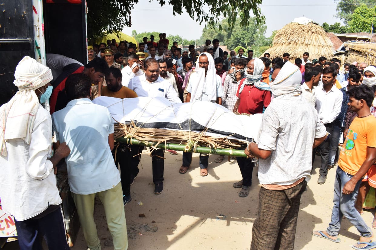 The dead bodies were mutilated, the relatives could not even see the last properly