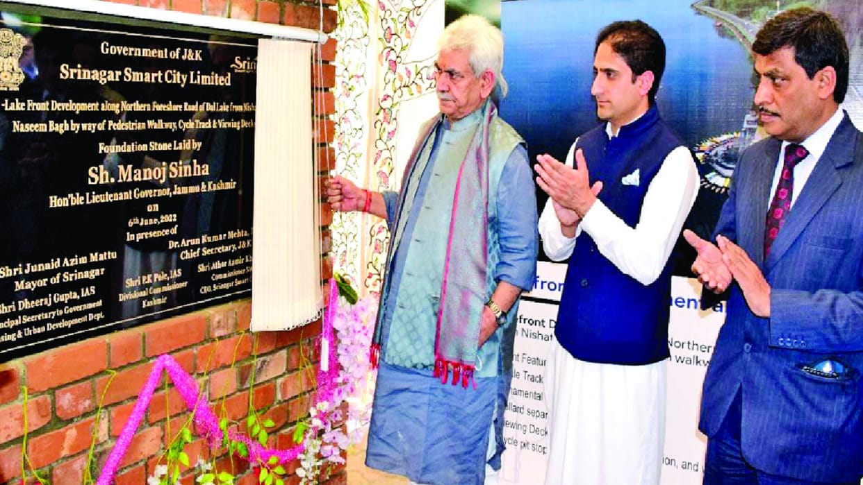 Lt Governor Manoj Sinha said, terrorism is taking its last breath in the valley