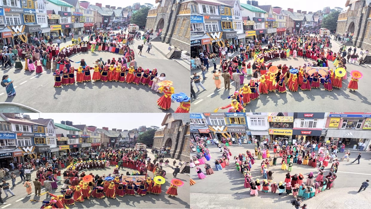 Shimla Summer Festival: Thousands of women cast Mahanati on Ridge and Mall Road