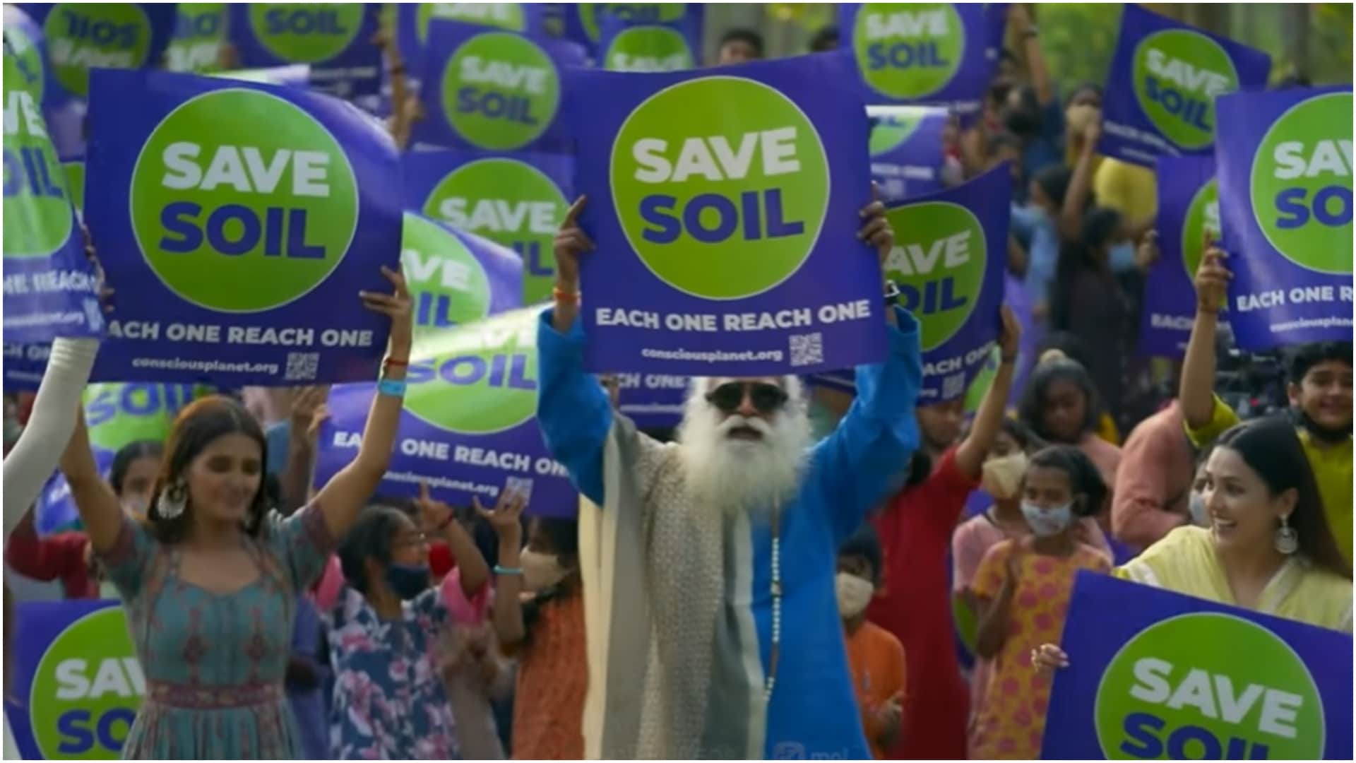 Save Soil Movement Sadhguru Debut Song Bandeya With Meet Bros and Sachet Tandon, Parampara Tandon