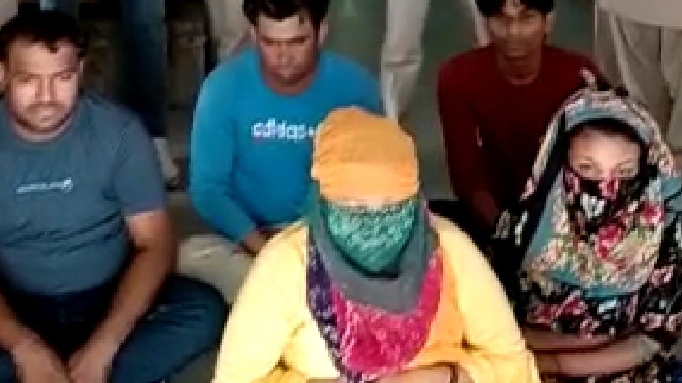 Prostitution exposed in Nagaur police arrested six people including two girls