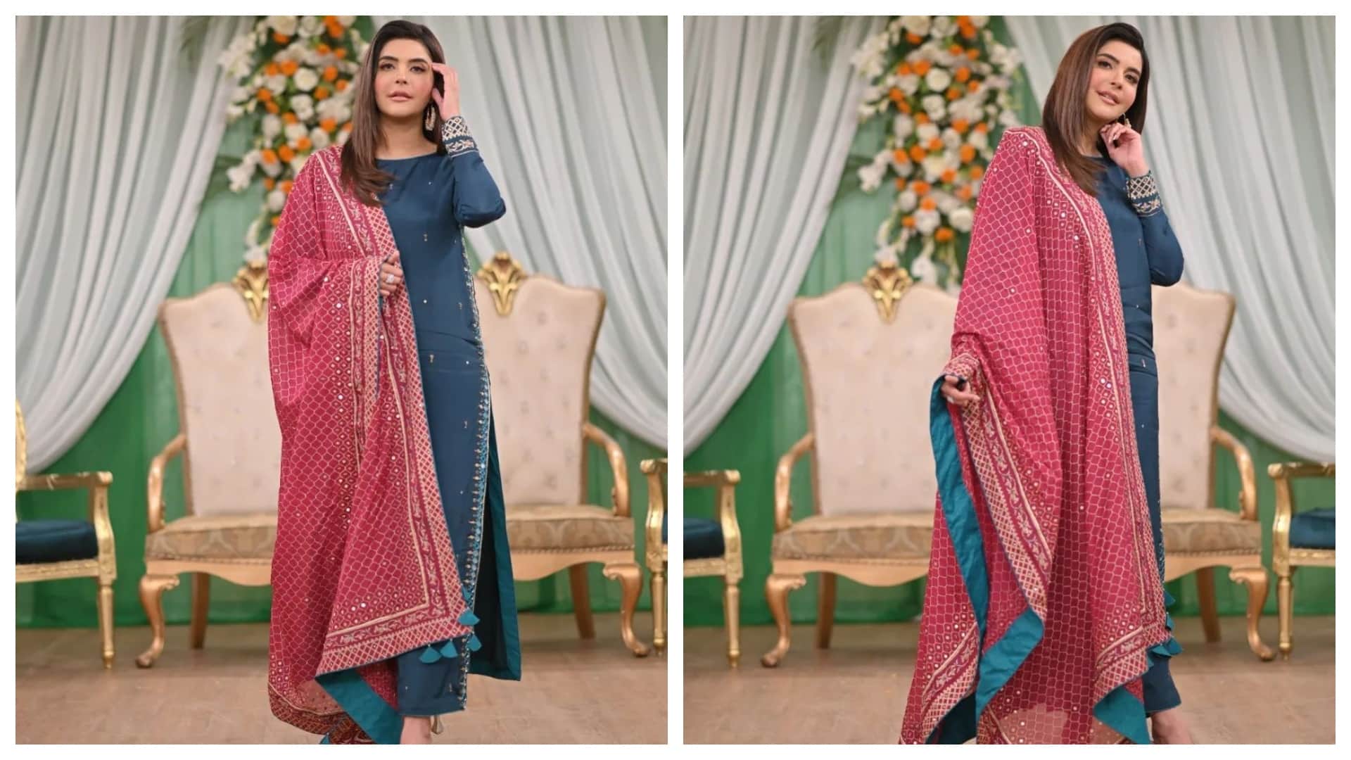 Pakistani television show Good Morning Pakistan host Nida Yasir skin tone has been changed she shares her beauty secrets and tips