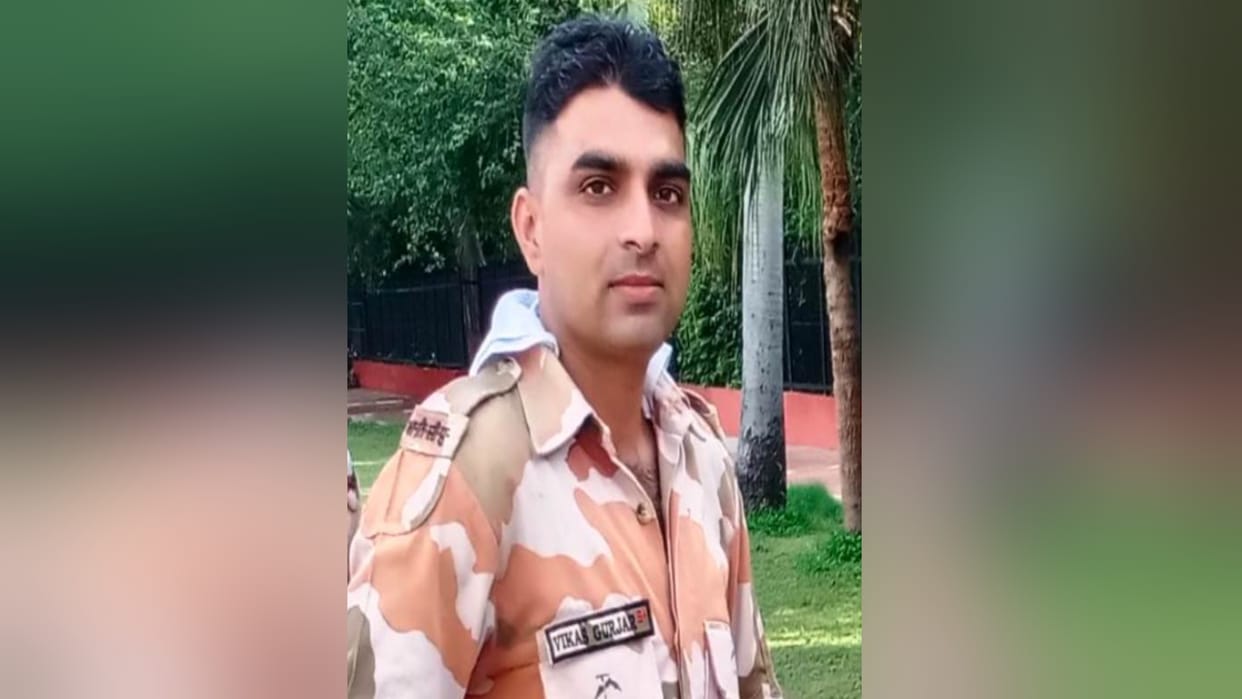 Saharanpur News: ITBP constable died due to drowning in Narmada river