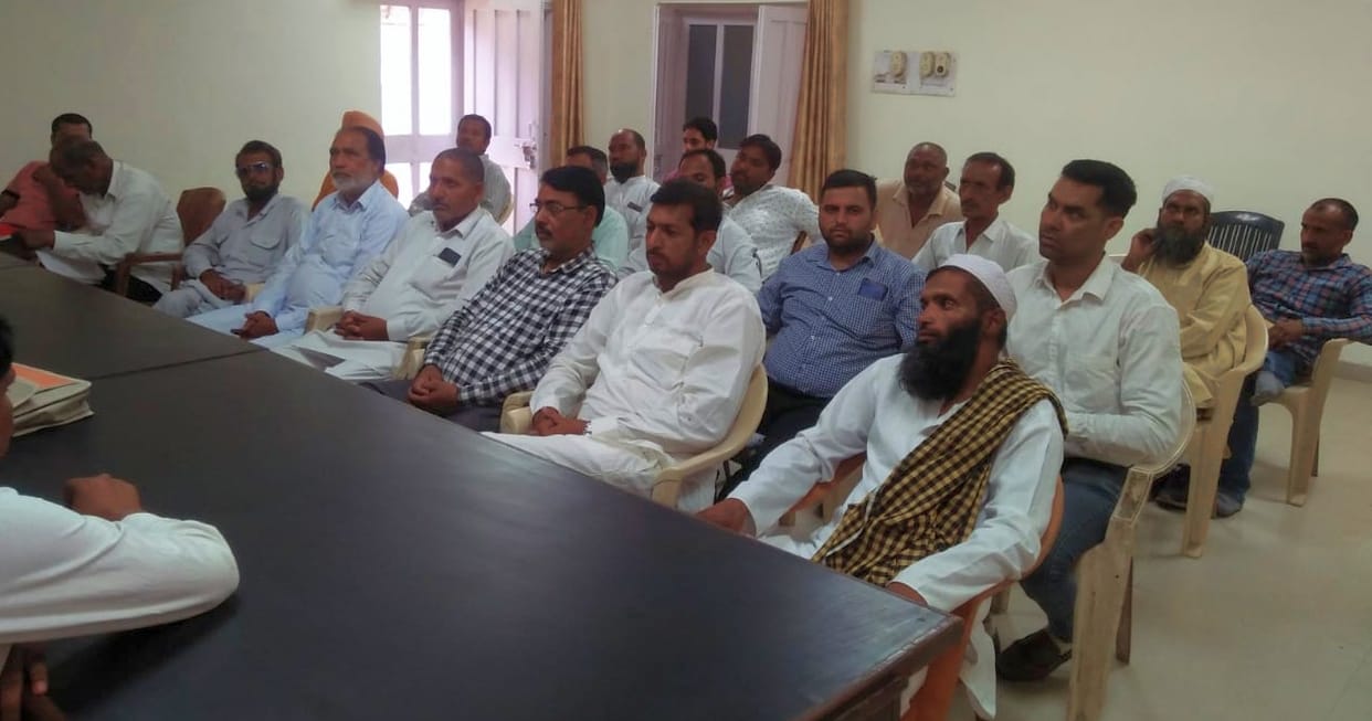 ponta  sazhib bjp organised monthly meeting and discuss about vidhan sabha election