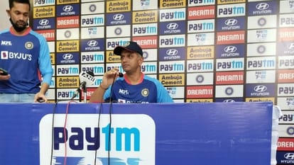 Rahul Dravid Rohit Sharma: Coach Dravid's big statement about Rohit, said - Hitman is not out of the playing-11 race