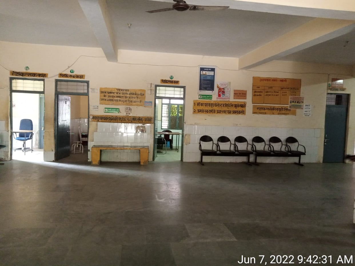 OPD open on time, doctor absent