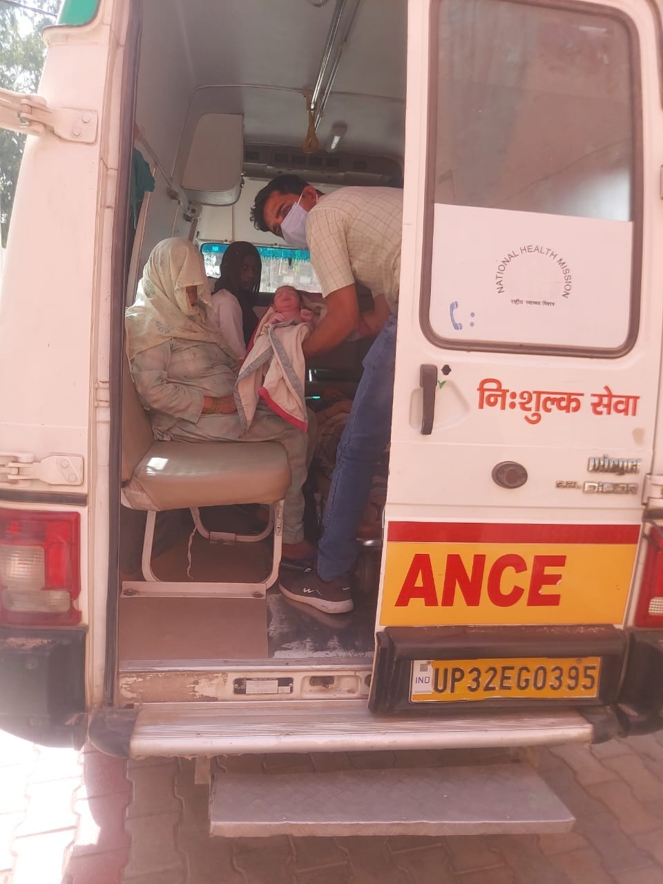 The screams echoing on the streets in the government ambulance