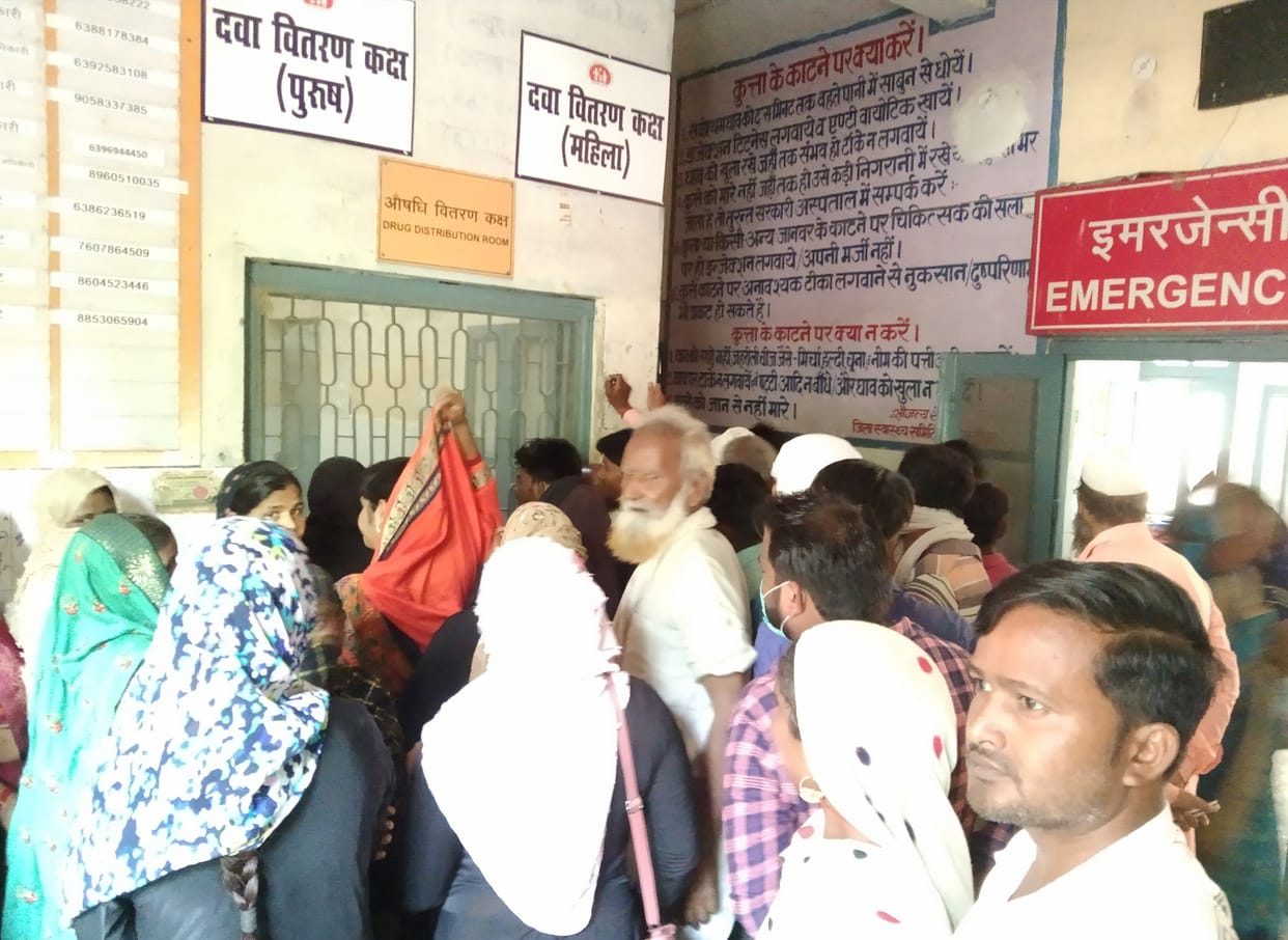 Patients rising in CHC, trouble due to lack of doctor