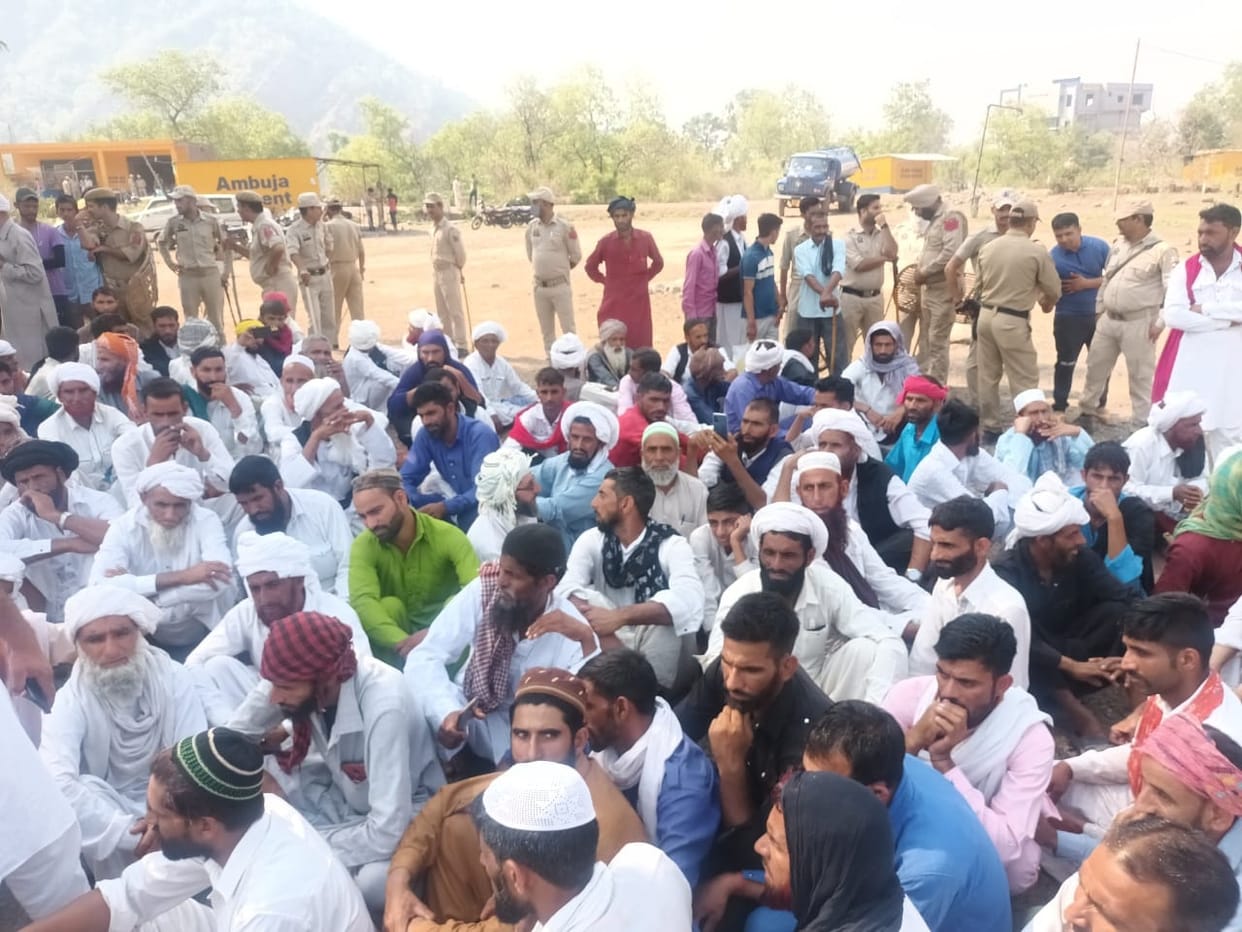 Gujjar community and police clash