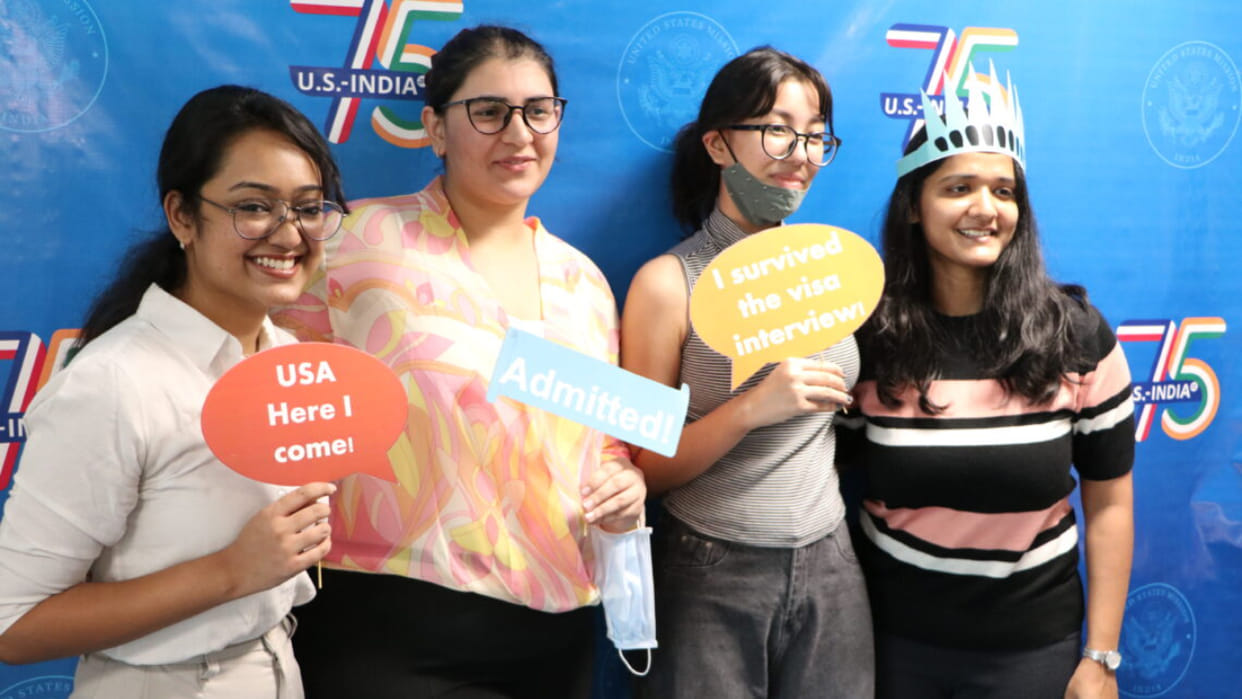 Student Visa US embassy said another record breaking year is expected in the issue of student visa