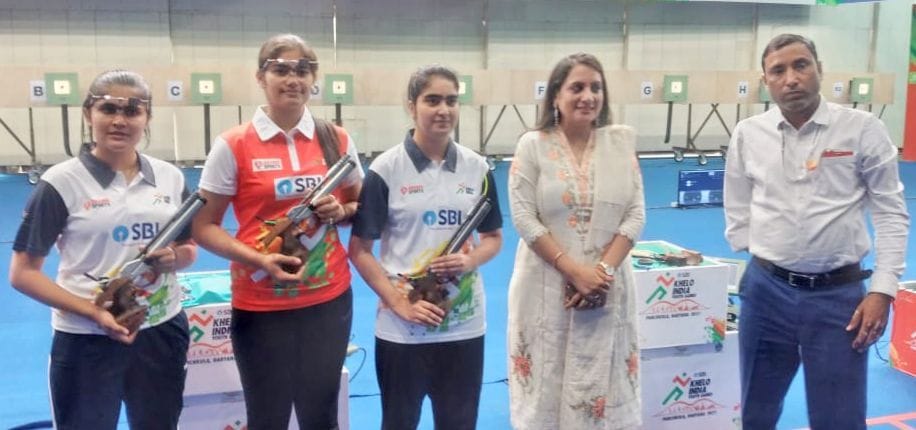 Bronze medal to Shikha Narwal in 10m Air Pistol