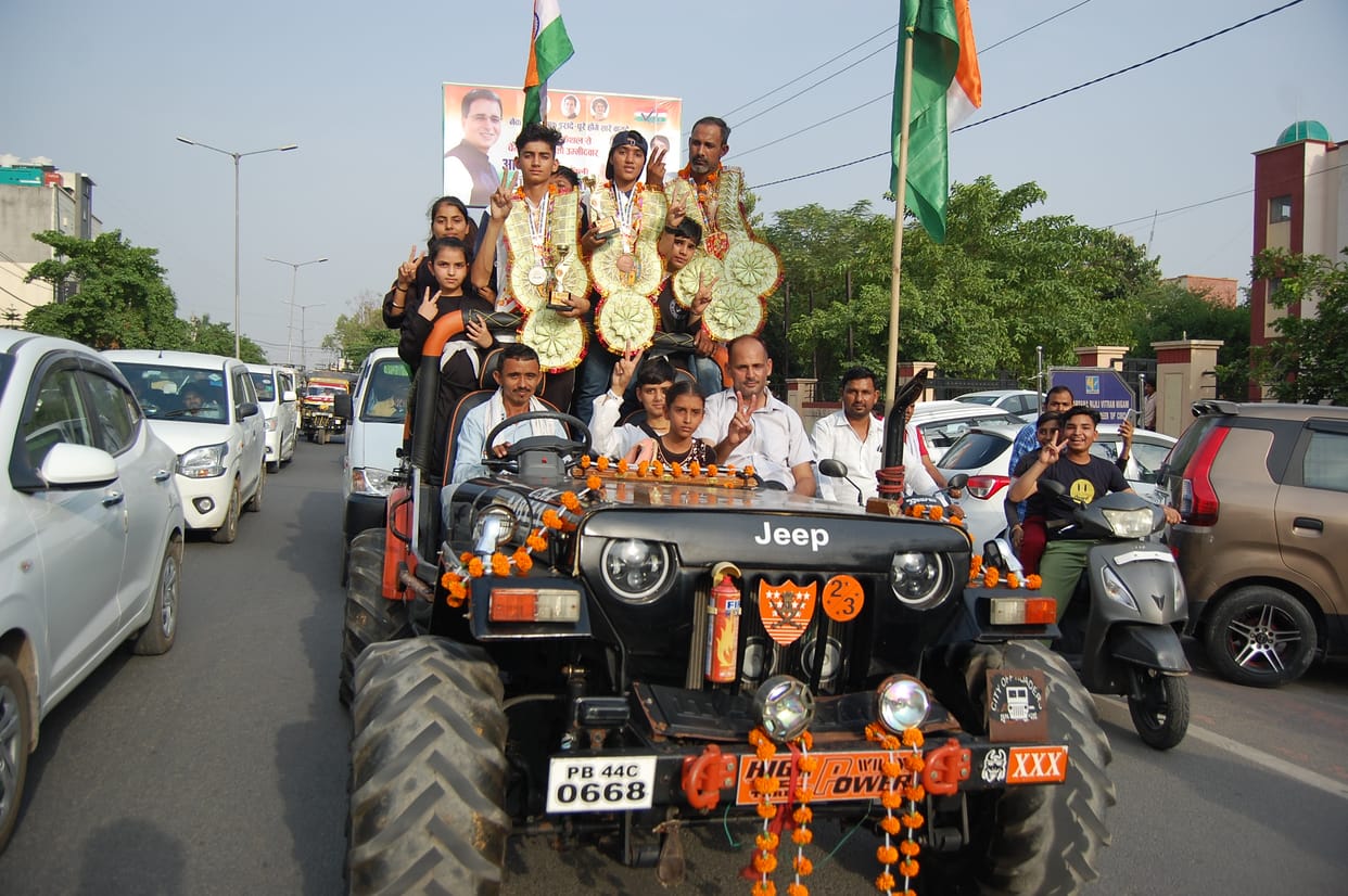 A warm welcome to Aryan, who won silver