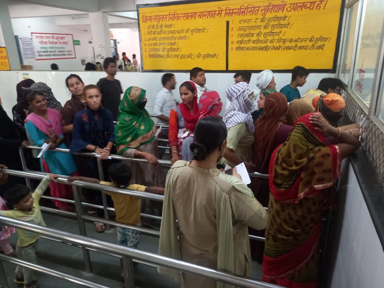 Fever and diarrhea patients increased in summer, OPD crossed one thousand