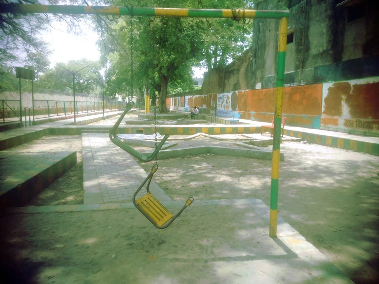 Five parks in a population of two lakhs, that too in bad shape