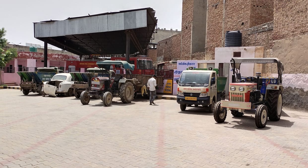 Four cleaning inspectors put in the papers, the car was not sent even for a day