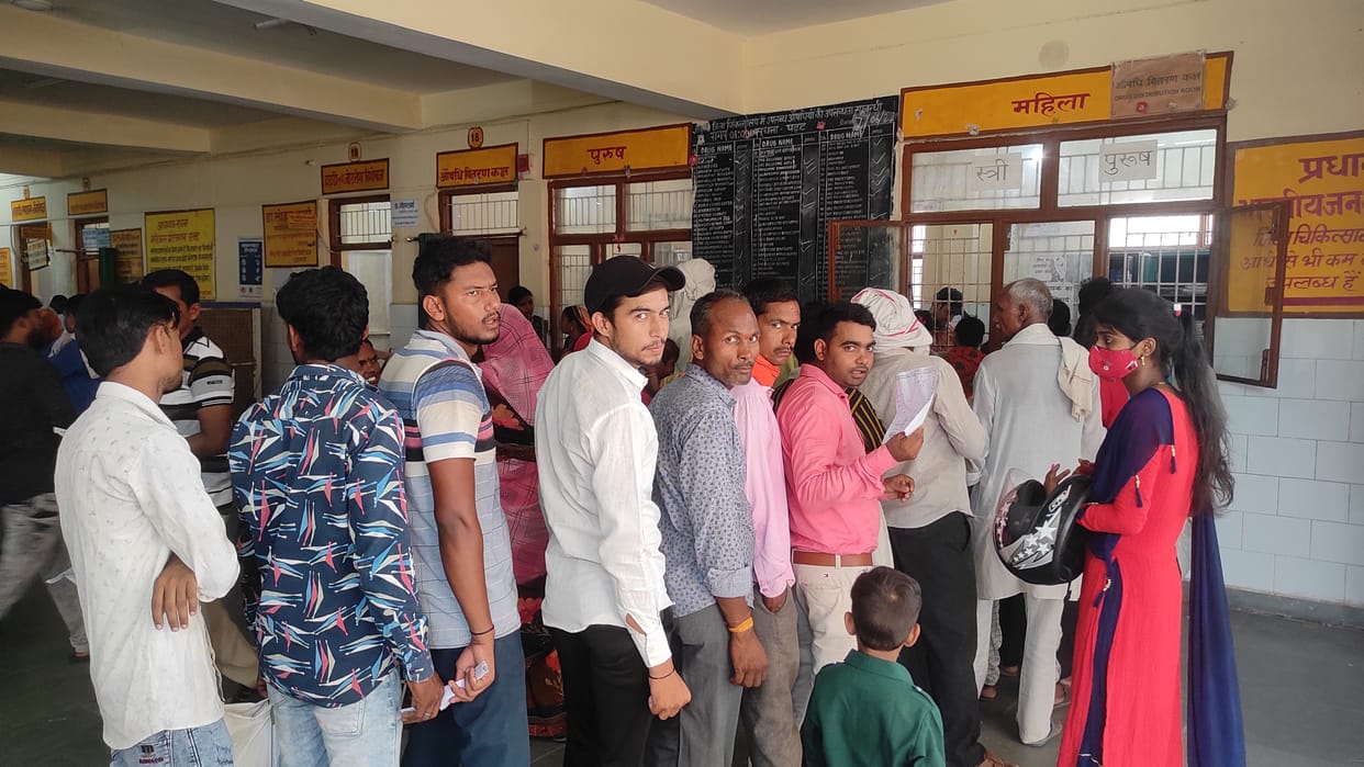Diseases increased with the heat, influx of patients in the hospital