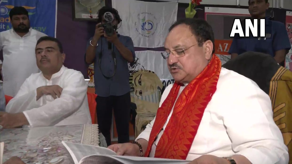 BJP President JP Nadda on West Bengal Visit, to inaugurate working committee meeting