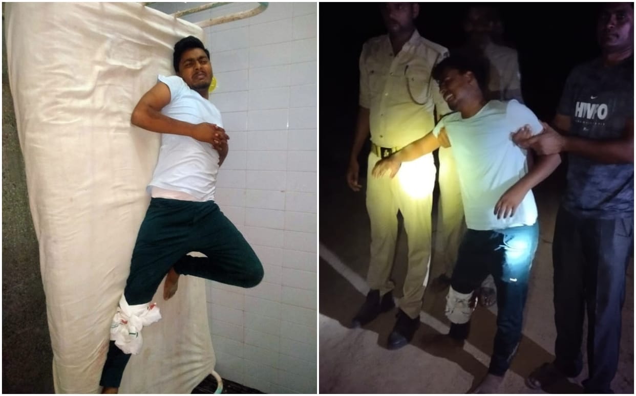 Accused of raping minor girl arrested in police encounter in jaunpur incident in village during wedding ceremony