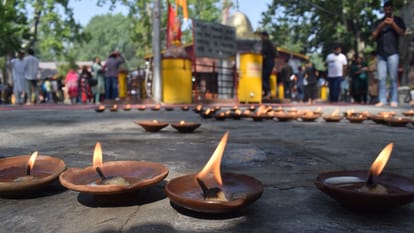 Kheer Bhawani Mela: Tulmula resonated with the cheers of Kheer Bhawani, Kashmiri Pandits prayed for peace