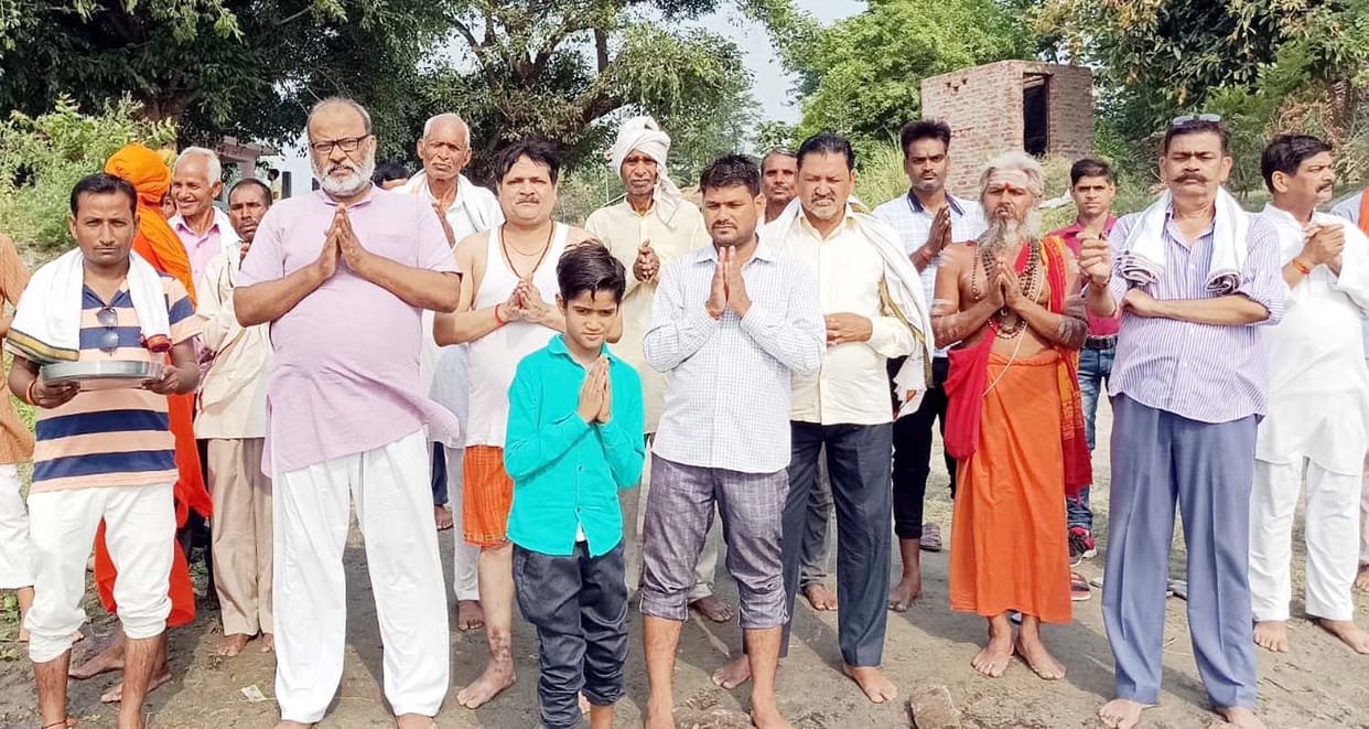 Lok Gomti study tour for six km on the banks of river Gomti