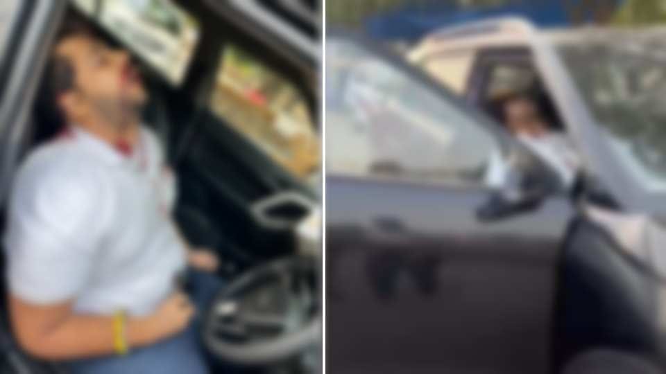Dead body of a youth found in car in Mohali